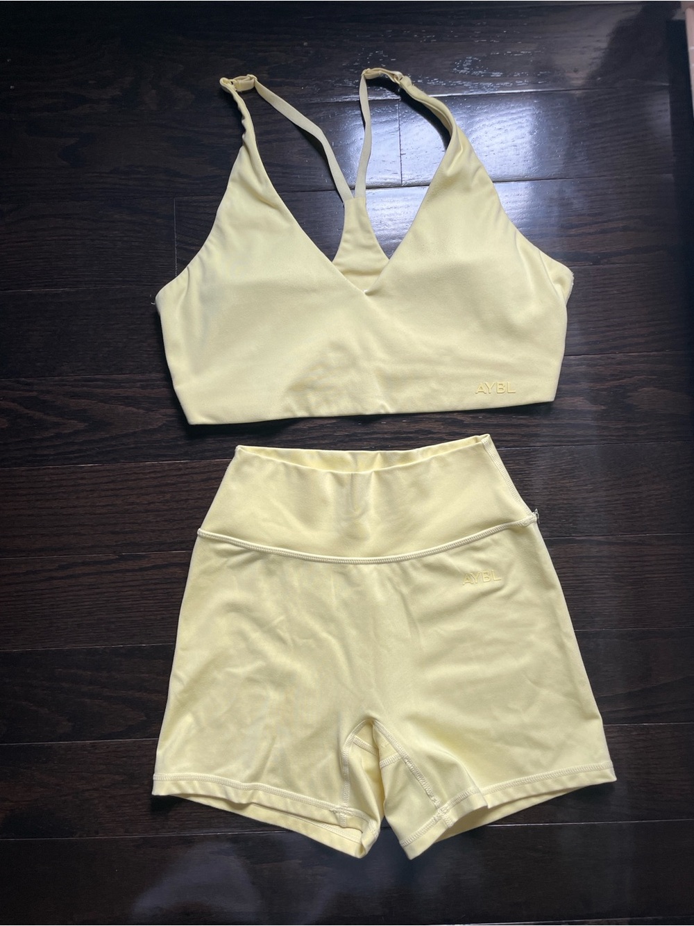 AYBL Women’s Butter Yellow Workout Set